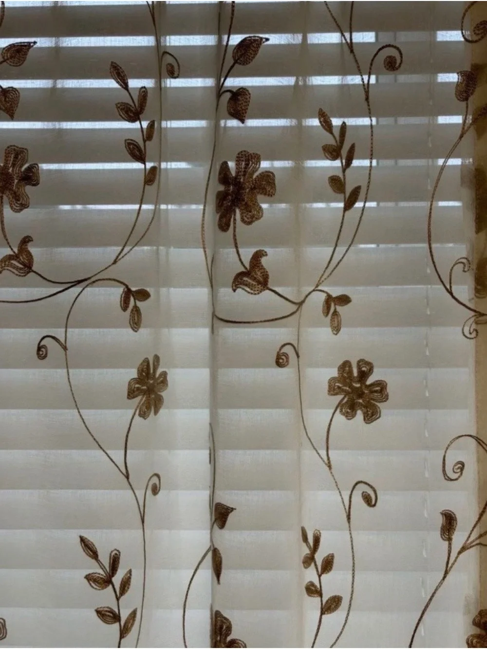 jcpenney Sheer Embroidered Floral Window Panel